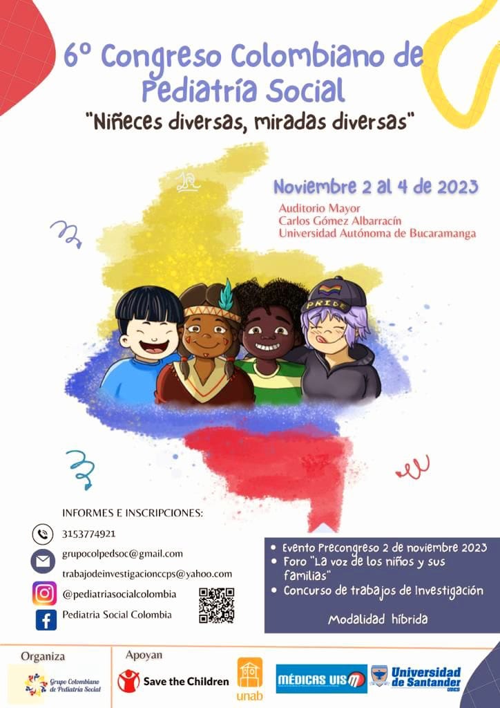 Sexto Congreso Nacional de Pediatría Social “Diversas niñeces, Diversas miradas”