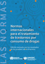 Normas internacionales para el tratamiento de trastornos por consumo de drogas