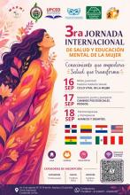 La 3ra Jornada Internacional de Salud y Educación Mental de la Mujer 