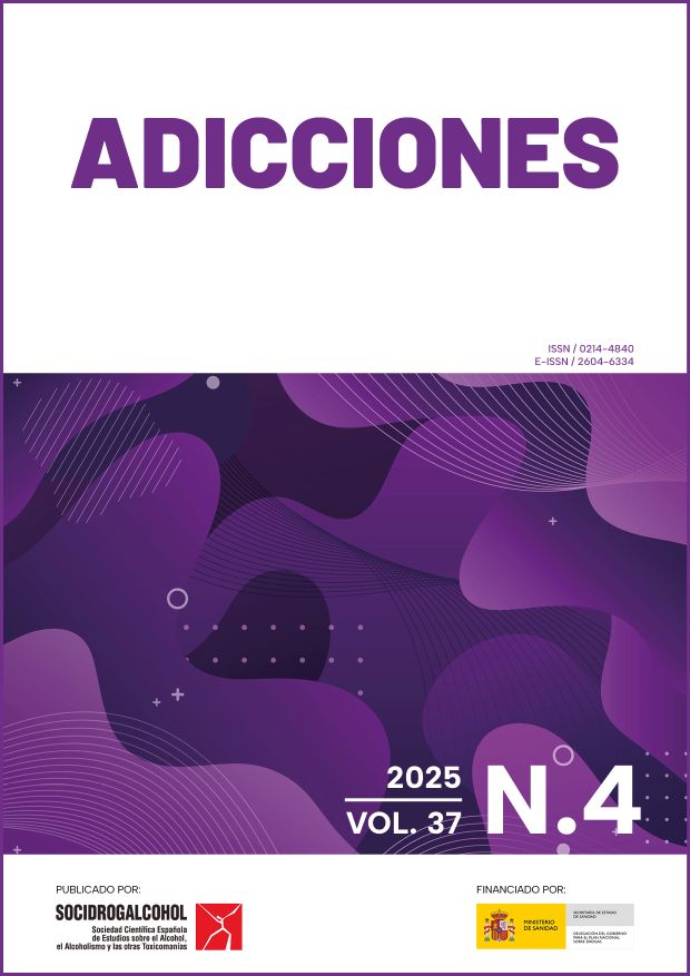 Adicciones 2025 ■ VOL. 37 ■ N. 4