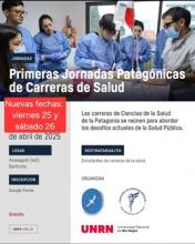 PRIMERAS JORNADAS PATAGÓNICAS DE CARRERAS DE SALUD San Carlos de Bariloche, 25 y 26 de abril de 2025  Programa 